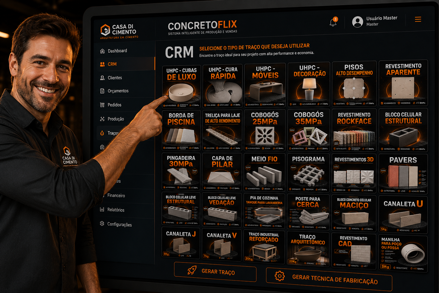 Casa di Cimento Showroom